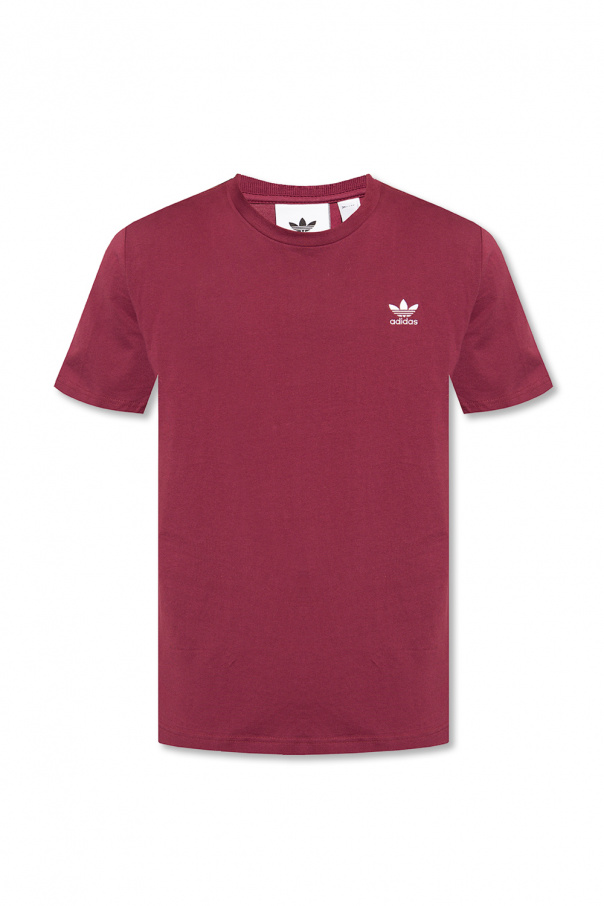 Adidas fashion trace maroon t shirt